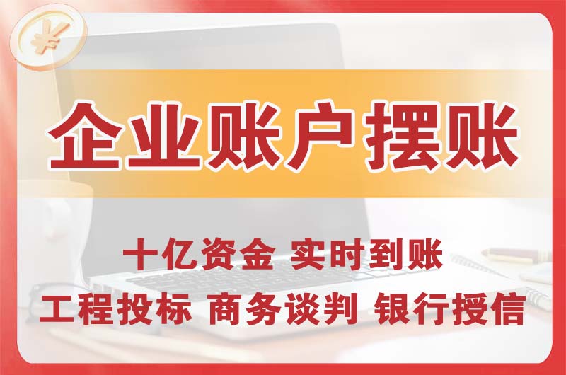 普兰店企业账户摆账